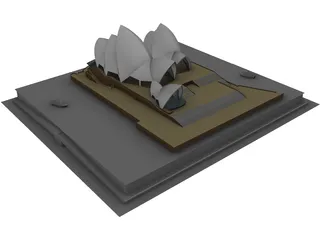 Sydney Opera House 3D Model preview