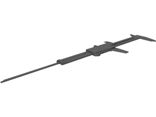 Caliper 3D Model preview