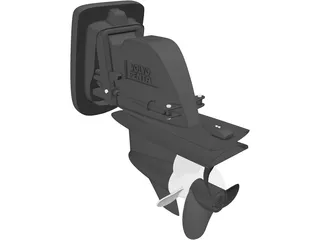 Volvo Penta Stern Drive 3D Model preview