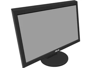 Asus Monitor 3D Model preview