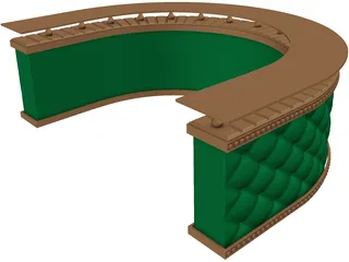 Reception 3D Model preview