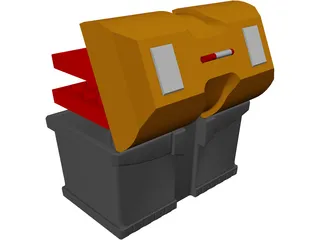 Tool Bag 3D Model preview
