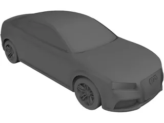 Audi RS5 3D Model preview
