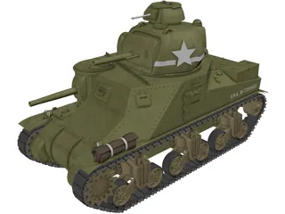 M3 Lee 3D Model preview
