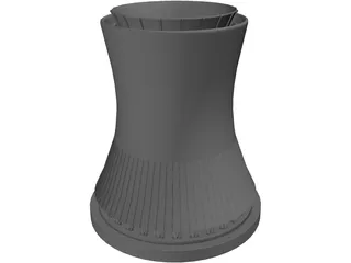 Nuclear Plant 3D Model preview