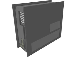 Romulus Full Tower Gaming Desktop 3D Model preview