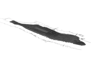 New York Manhattan 2008 3D Model preview