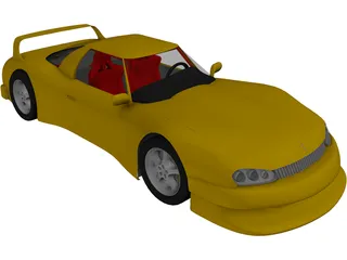 Excalibur Racing FVH 3D Model preview