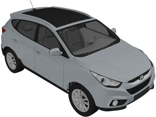 Hyundai ix35 (2011) 3D Model preview