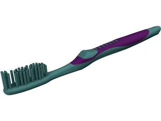 Toothbrush Common 3D Model preview