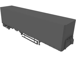Kogel Maxx Trailer 3D Model preview