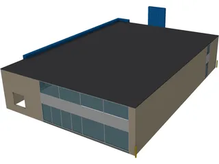 BMO Bank 3D Model preview