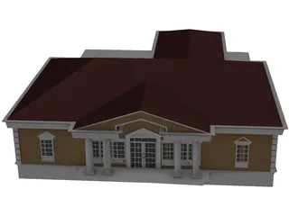 Bank of Omaha Nebraska 3D Model preview
