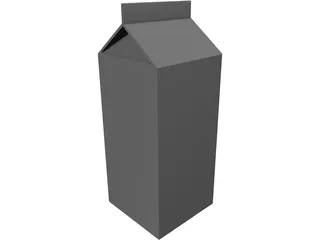 Milk 3D Model preview