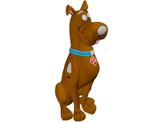 Scooby 3D Model preview