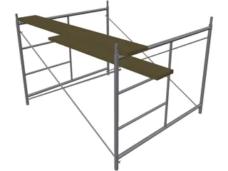 Scaffolding 3D Model preview