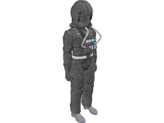 Star Wars Imperial Pilot 3D Model preview