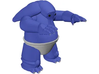Star Wars Max Rebo 3D Model preview