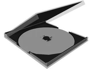 CD Box 3D Model preview