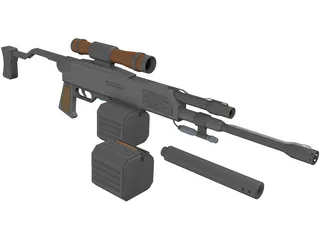 AR-36b 3D Model preview