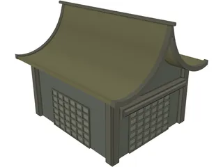 Pagoda 3D Model preview