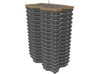 Appartments 3D Model preview