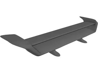 Spoiler 3D Model preview