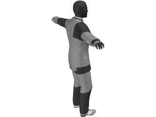 Business Man 3D Model preview