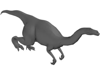 Plateosaurus 3D Model preview