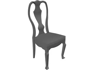 Silla Calsica 3D Model preview