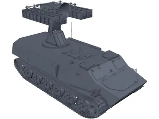 SA-13 MT-LB 3D Model preview