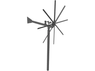 Klapotetz 3D Model preview