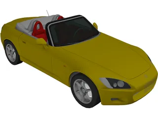 Honda S2000 3D Model preview