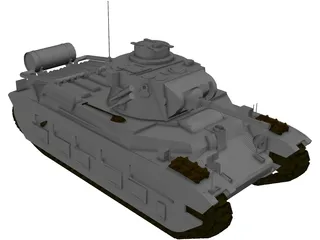 Matilda Mk2 3D Model preview