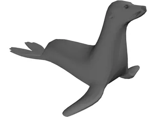 Sealion 3D Model preview