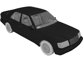 Mercedes-Benz 250d 3D Model preview