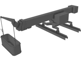 Window Crane (Large) 3D Model preview