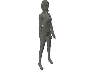 Woman 3D Model preview