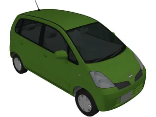 Nissan Moco (2002) 3D Model preview