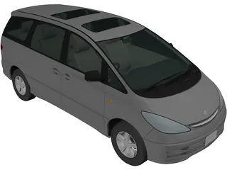 Toyota Privia [Estima] 3D Model preview