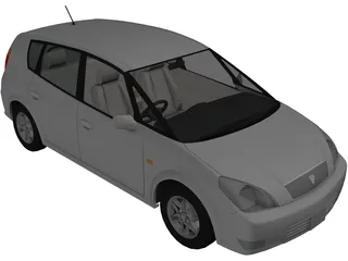 Toyota Opa (2000) 3D Model preview