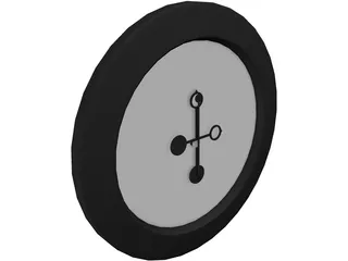 Clock 3D Model preview