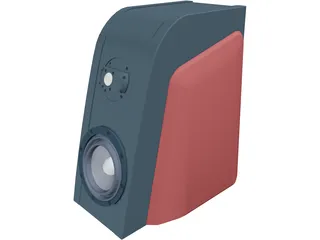 Speaker 3D Model preview