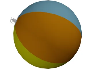Beach Ball 3D Model preview