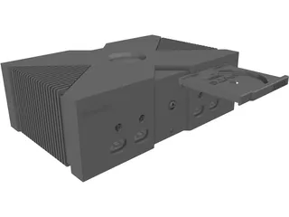 XBox Console 3D Model preview