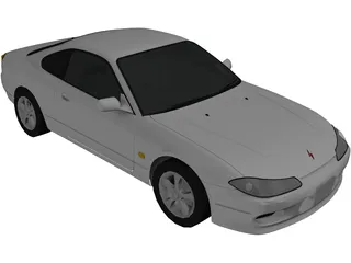 Nissan Silvia (2001) 3D Model preview