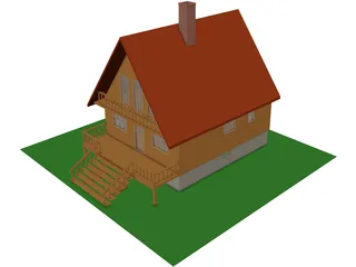 House 3D Model preview