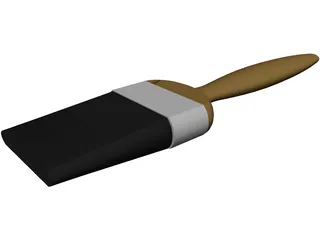 PaintBrush 3D Model preview