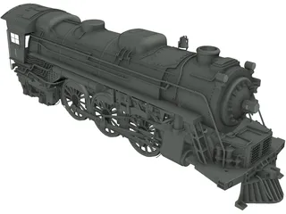 Train 3D Model preview