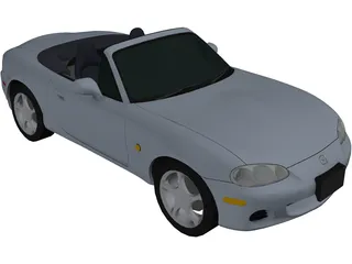 Mazda MX-5 Roadster 3D Model preview